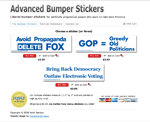 Advanced Bumper Stickers